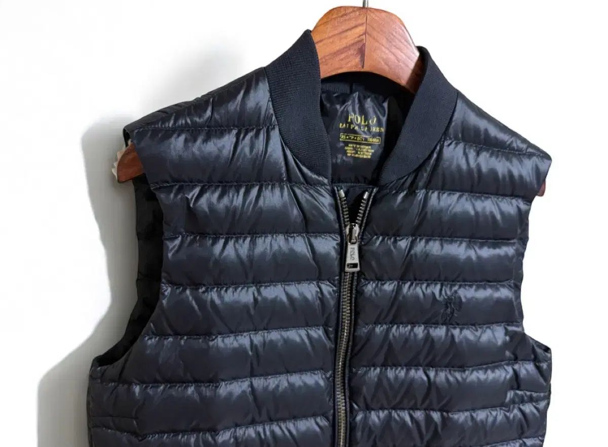 ポロラルフローレン ブラック ダウン ベスト
