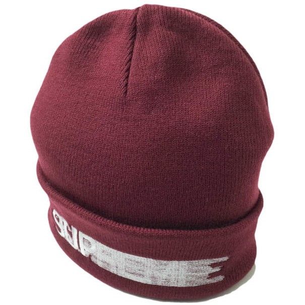 新品 SUPREME シュプリーム 23SS Motion Logo Beanie モーションロゴ