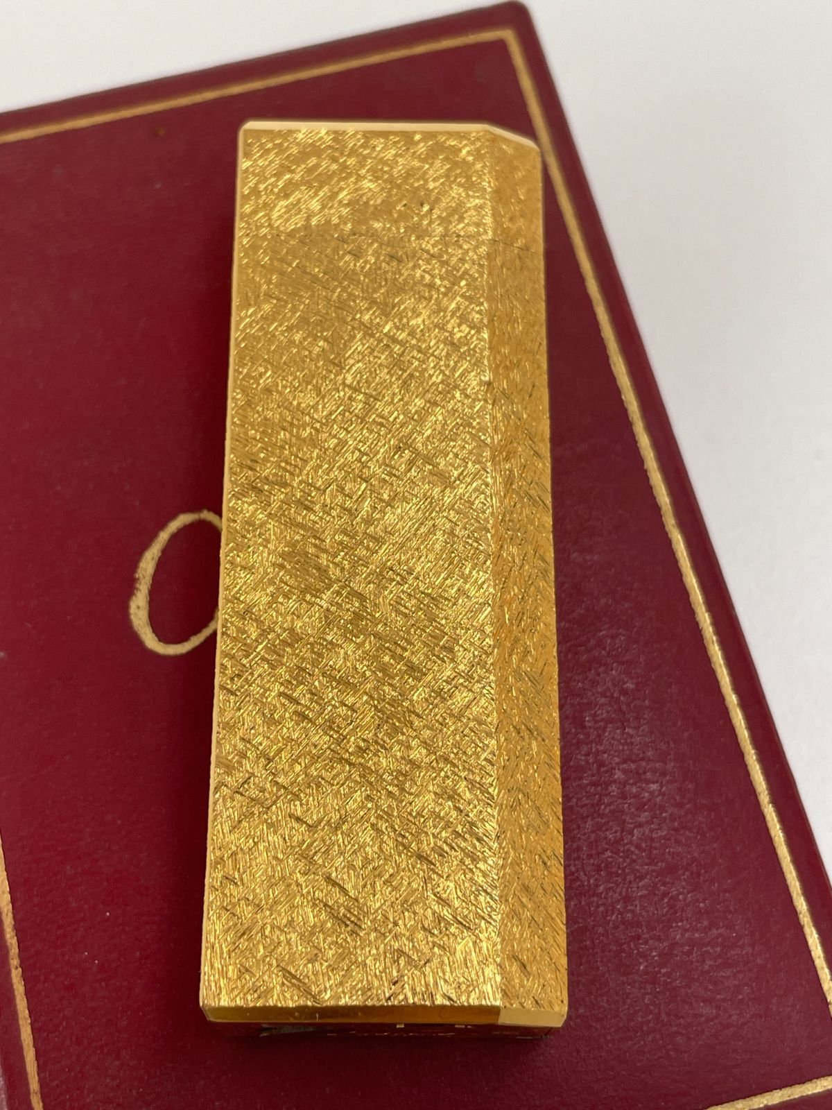 D ヴィンテージ カルティエ ガスライター Cartier 喫煙具 ブランド アンティーク ゴールド タバコグッズ