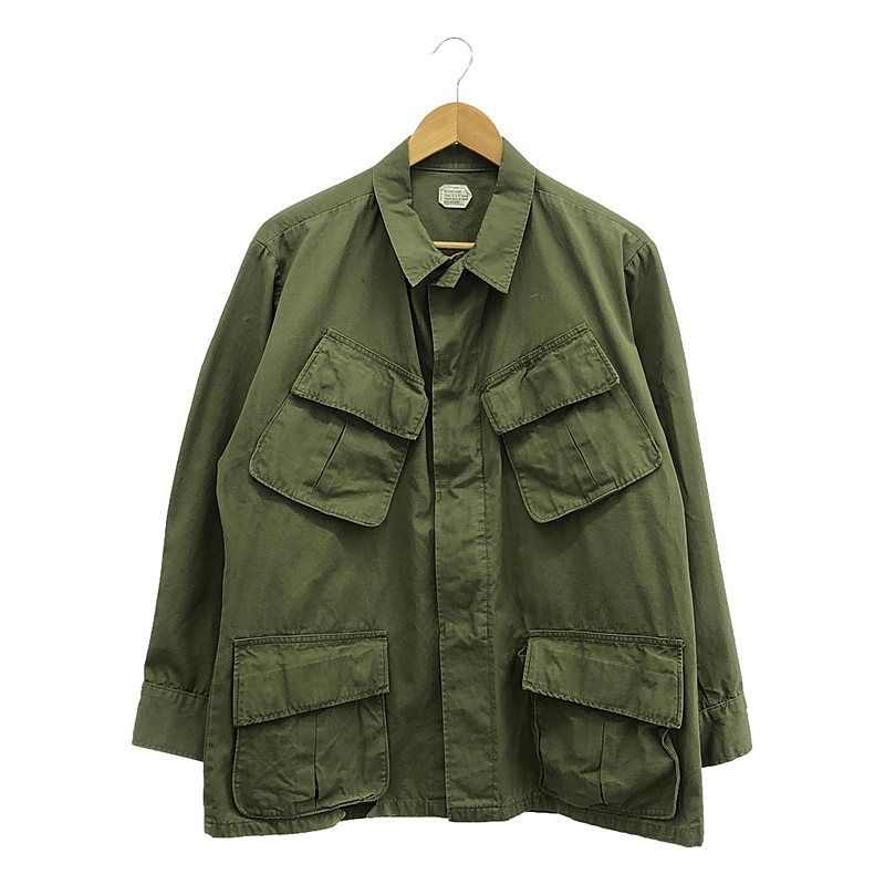 VINTAGE / ヴィンテージ古着 | US.ARMY / 70s JUNGLE FANTIGUE JACKET ファティーグジャケット | M | カーキ | メンズ