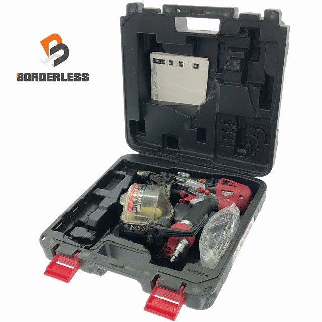 比較的 MAX マックス 50mm 高圧 コイルネイラ HN-50N2 D エアロスター 釘|クギ エア ロール 型枠115159