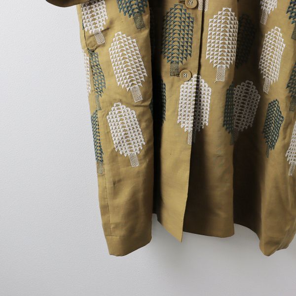 未使用 2023SS mina perhonen ミナペルホネン forest candy コート 38