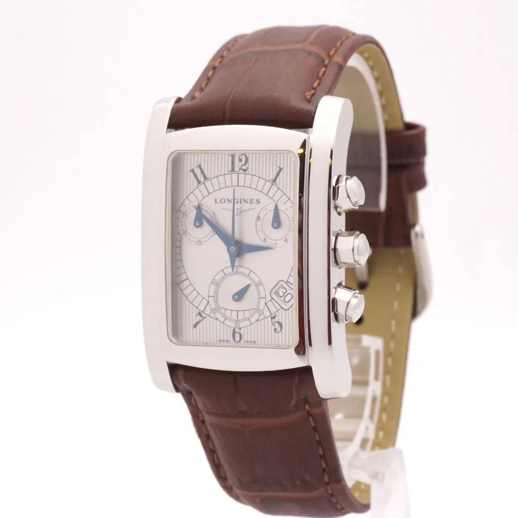 LONGINES シルバー クロノグラフ　2025年電池交換済 LONGINES シルバー クロノグラフ 2025年電池交換済