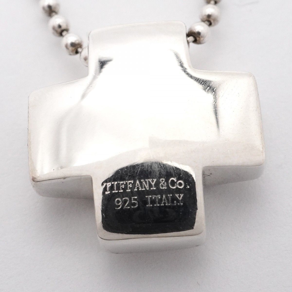5jhb0349】ティファニー ネックレス ローマンクロス シルバー925【中古 5jhb0349】ティファニー ネックレス ローマンクロス シルバー925【中古