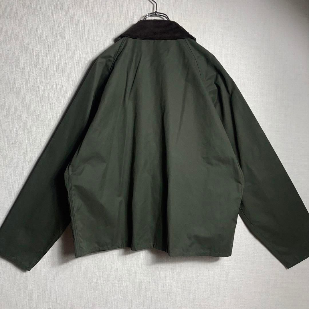 美品】バブアー スペイノンオイルジャケット 襟コーデュロイ