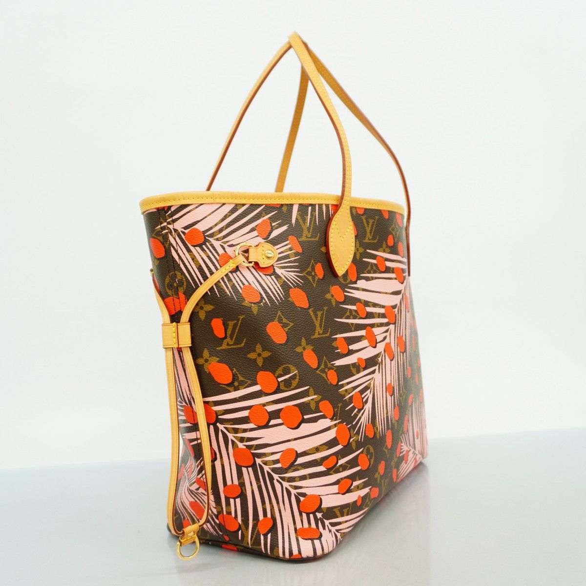 5ib1488-h ルイヴィトン トートバッグ モノグラム ジャングルドットネヴァーフルMM M41979 シュガーピンクポピー レディース