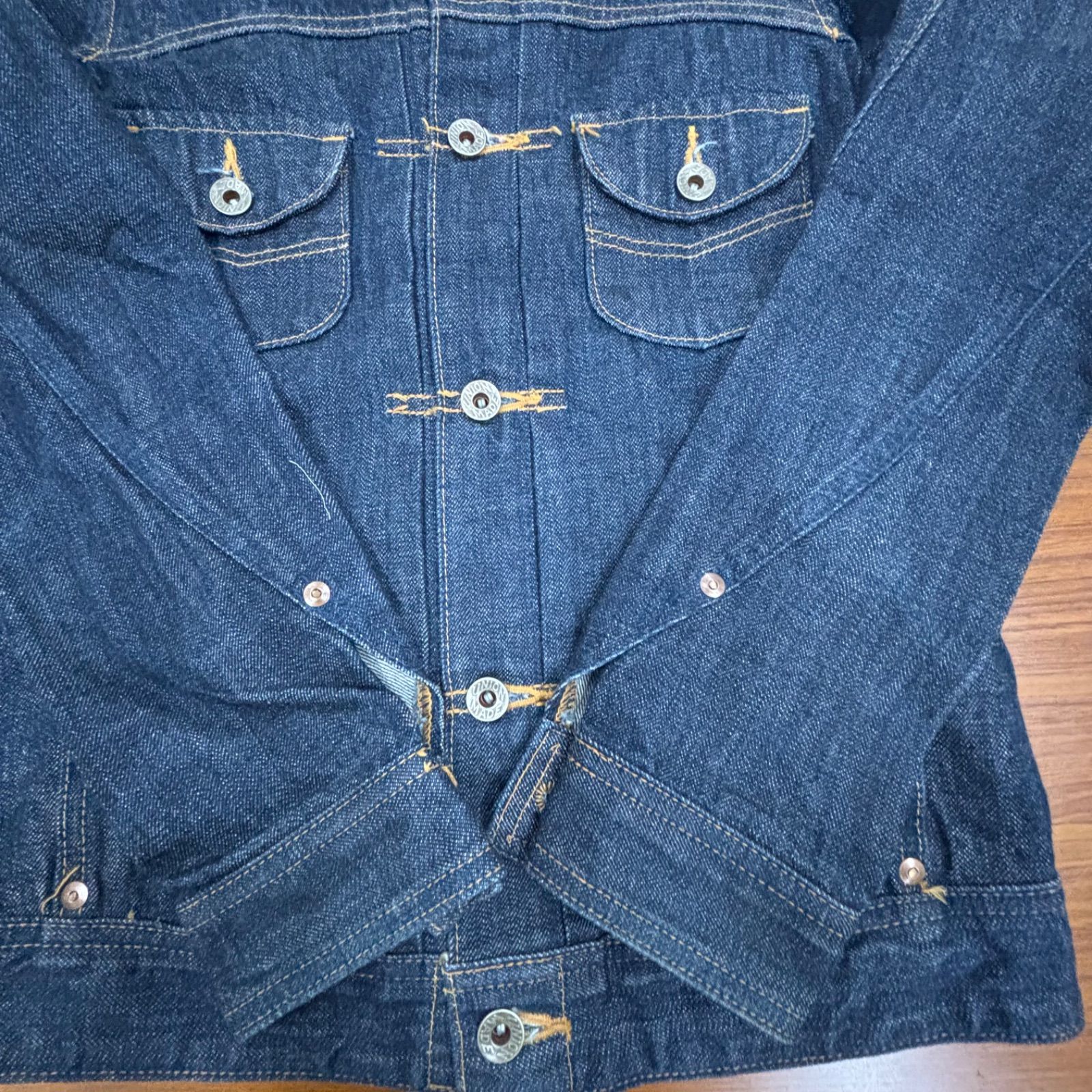 Lee リー 30s 白タグ復刻 カウボーイデニムジャケット Gジャン M