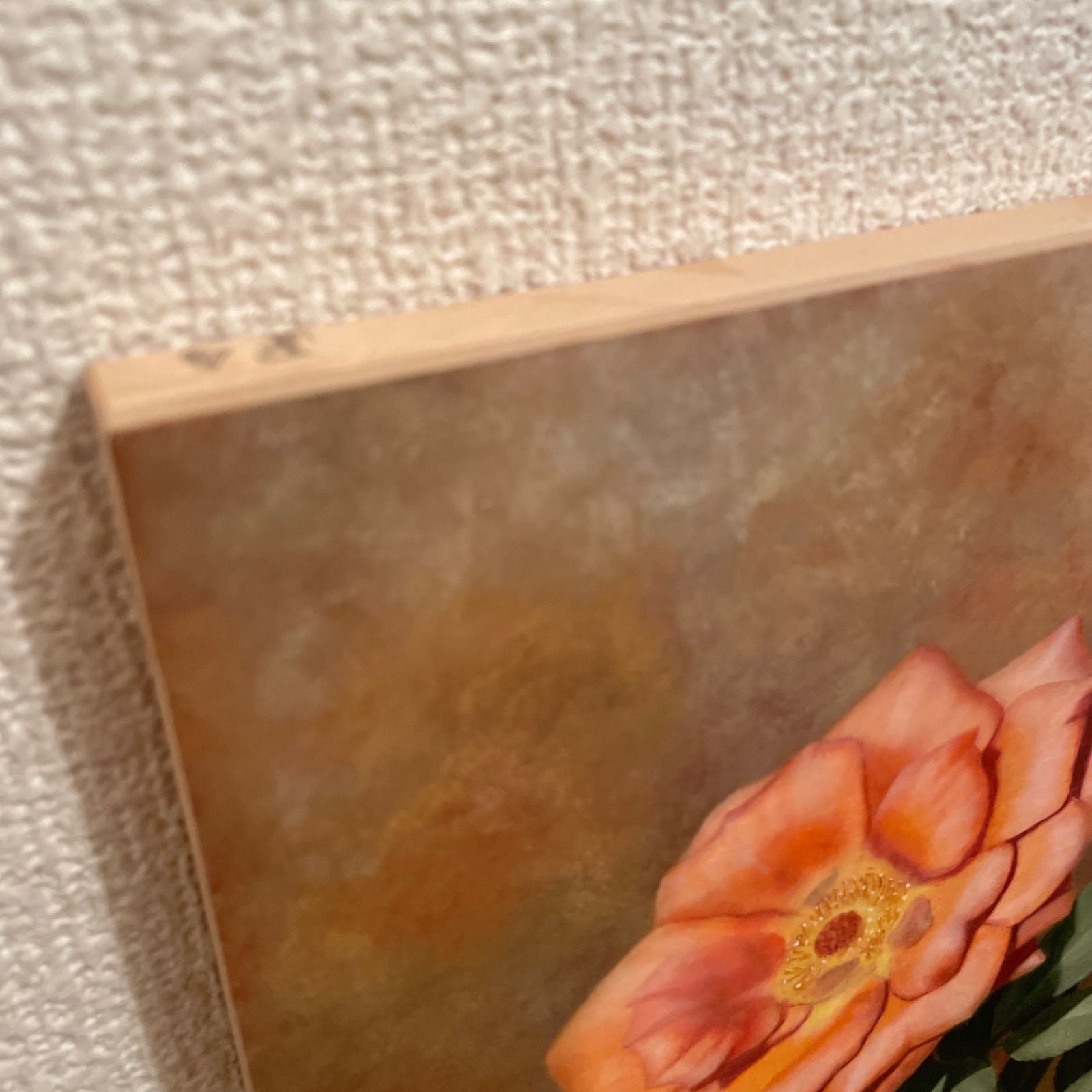 ☆一点もの ☆油絵 肉筆☆omiのオリジナル作品☆薔薇☆F4号