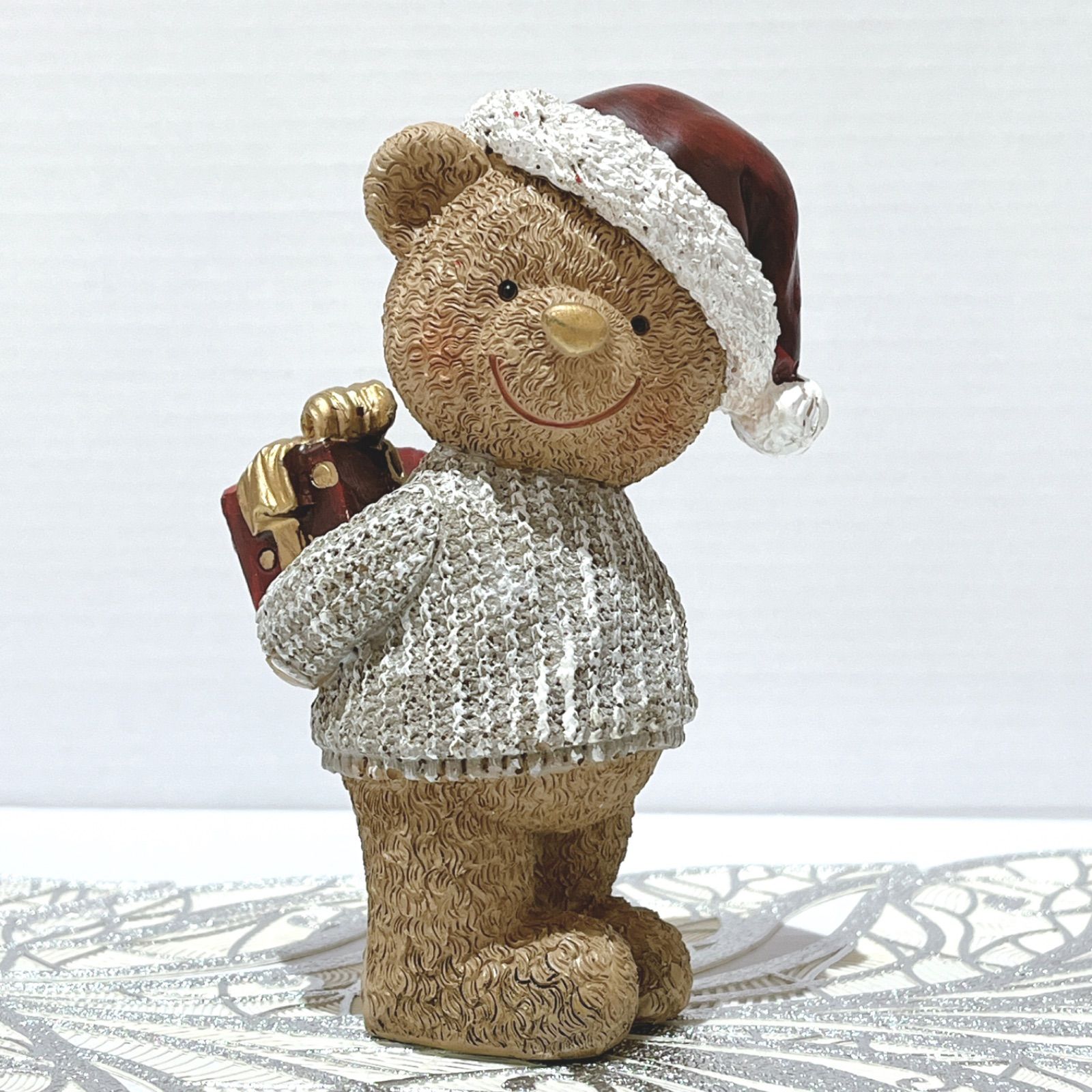 クリストフル Christofle 熊 置物