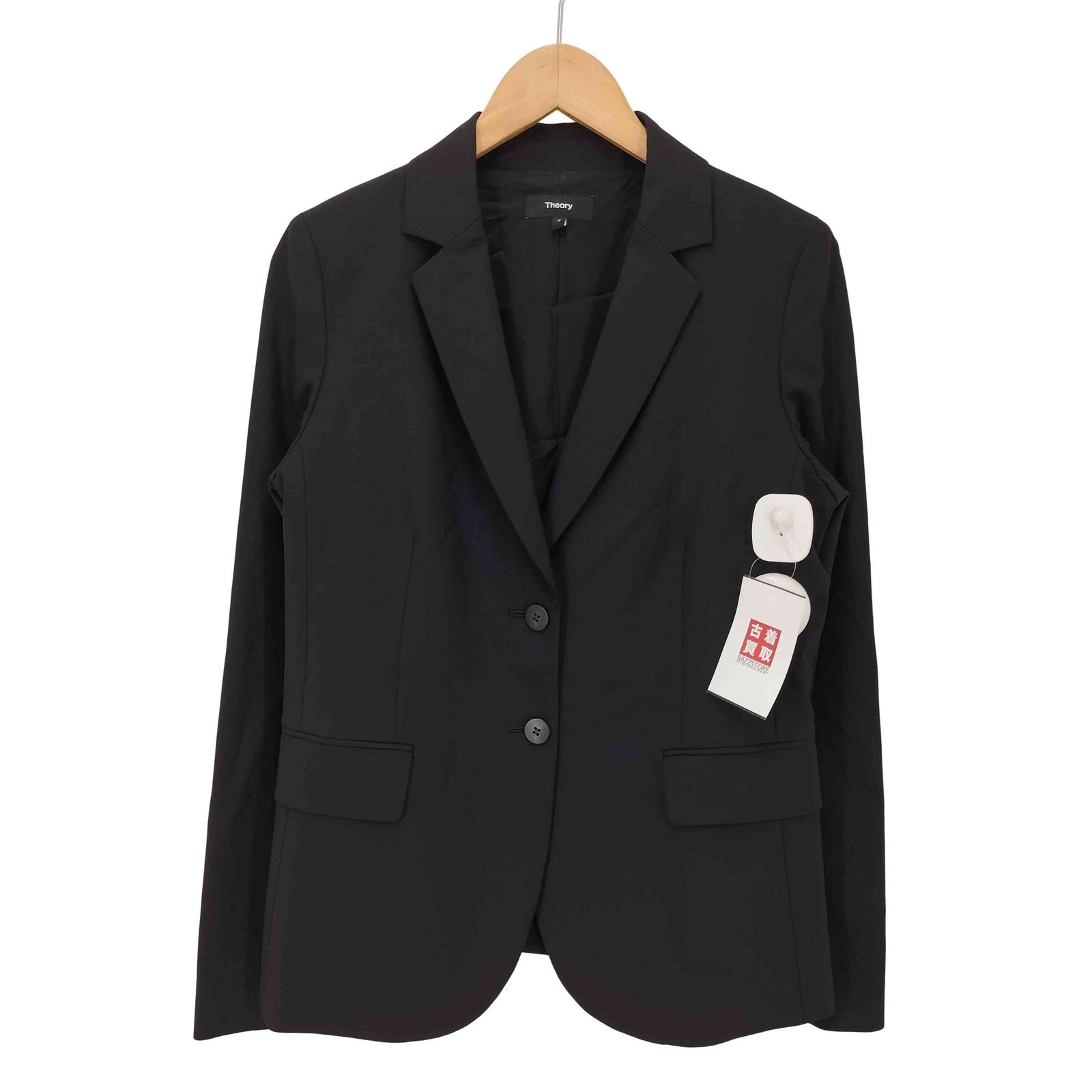 theory(セオリー) Traceable Wool Carissa テーラードジャケット レディース  0【中古】【ブランド古着バズストア】 セオリー theory Traceable Wool Carissa テーラードジャケット