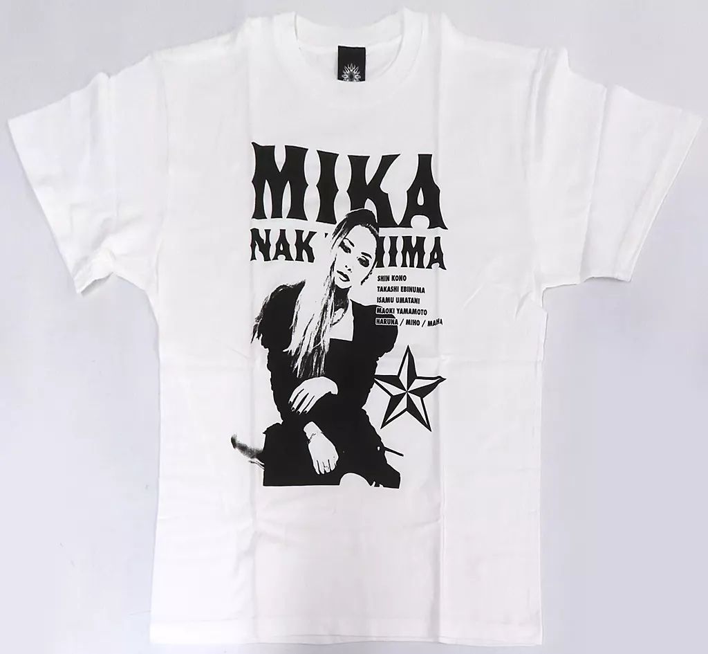 中古】Tシャツ 中島美嘉 Tシャツ ホワイト Lサイズ 「MIKA