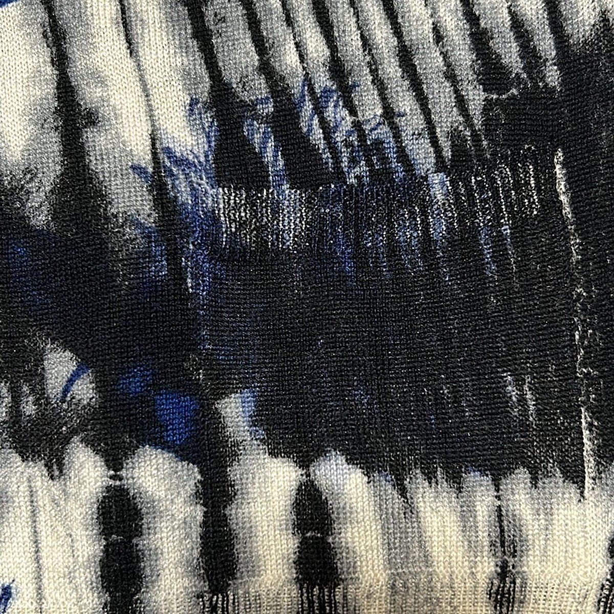  PRADA プラダ アンサンブル レディース - 黒×白×ブルー 花柄 長袖 カーディガン ボレロ アンサンブル