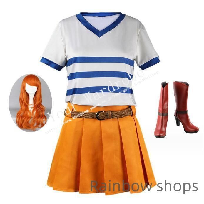 ワンピース ONE PIECE ナミ コスプレ衣装 コスチューム 演出服 アニメ ゲーム ハロウィン rscp81