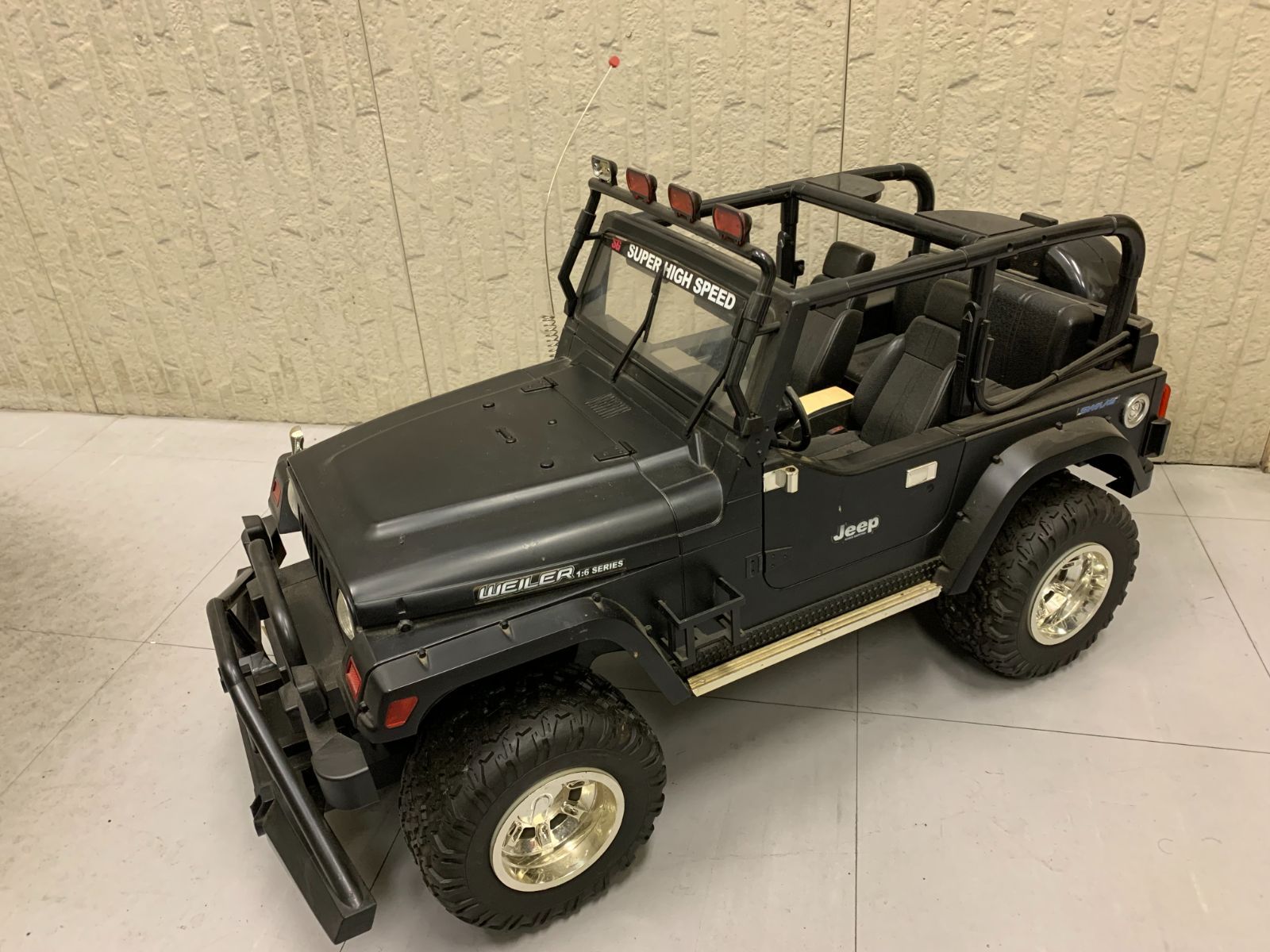 ジャンク品】TOP RACE 1/6 WEILER RACING Jeep ラジコンカー