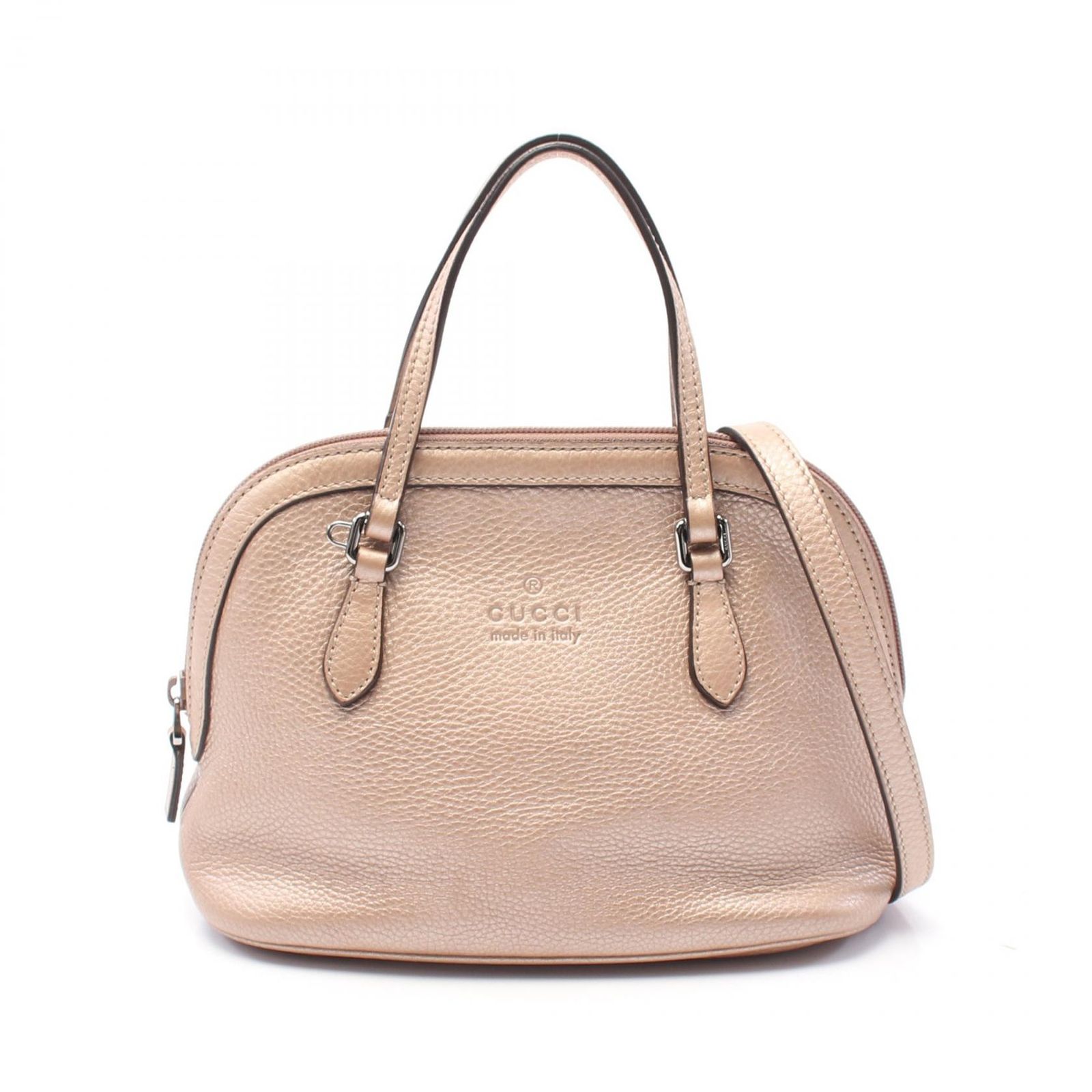 グッチ GUCCI ハンドバッグ 341504 ベージュ レザー 2way