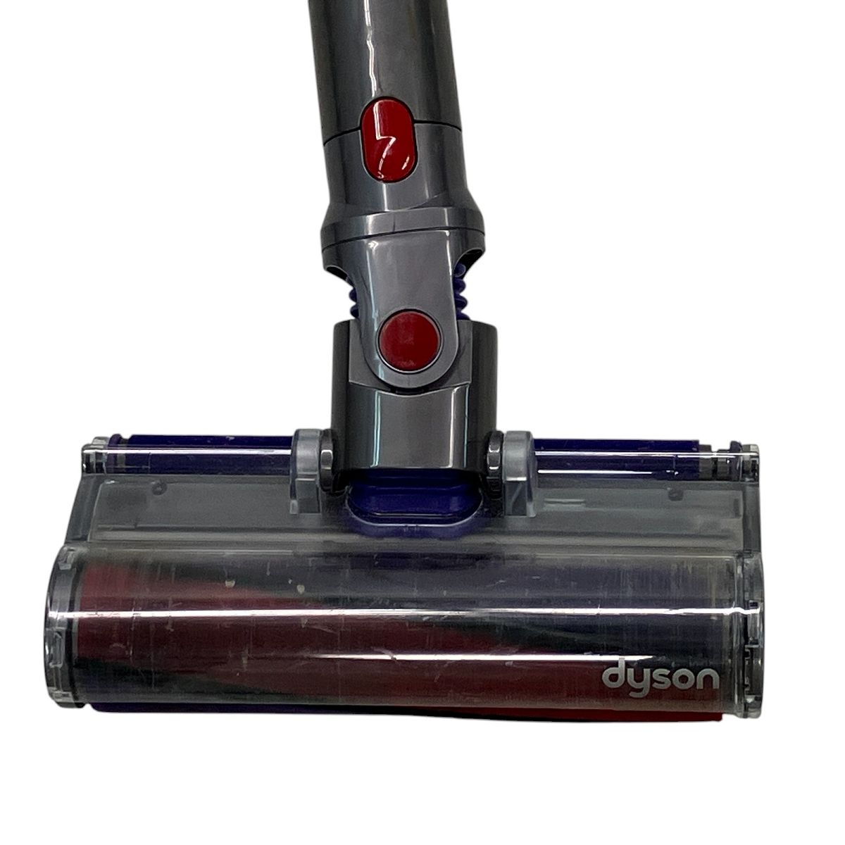 Dyson v11 sv14 掃除機 グレー・紫 充電器付き【ジャンク】 dyson V11 fluffy + SV14 FF コードレス クリーナー 充電
