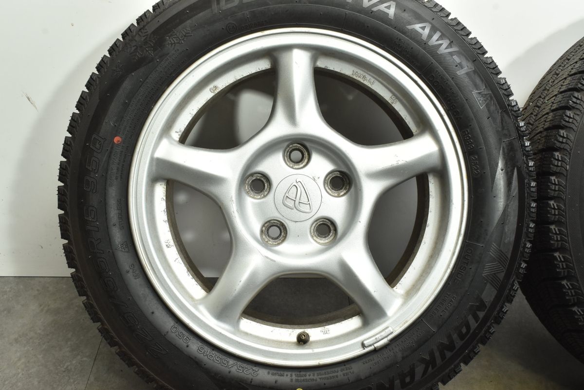 希少品 バリ溝】マツダ FD3S アンフィニ RX-7 前期 純正 16in 8J +50