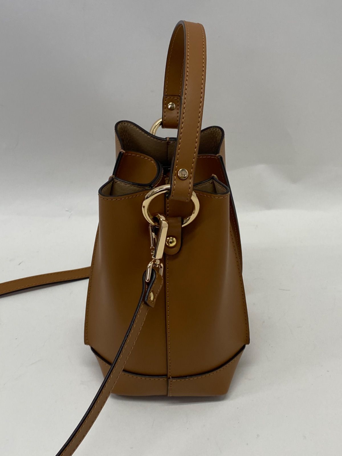 美品 GIANNINOTARO ジャンニノターロ バケツバッグ 2Way ミニ