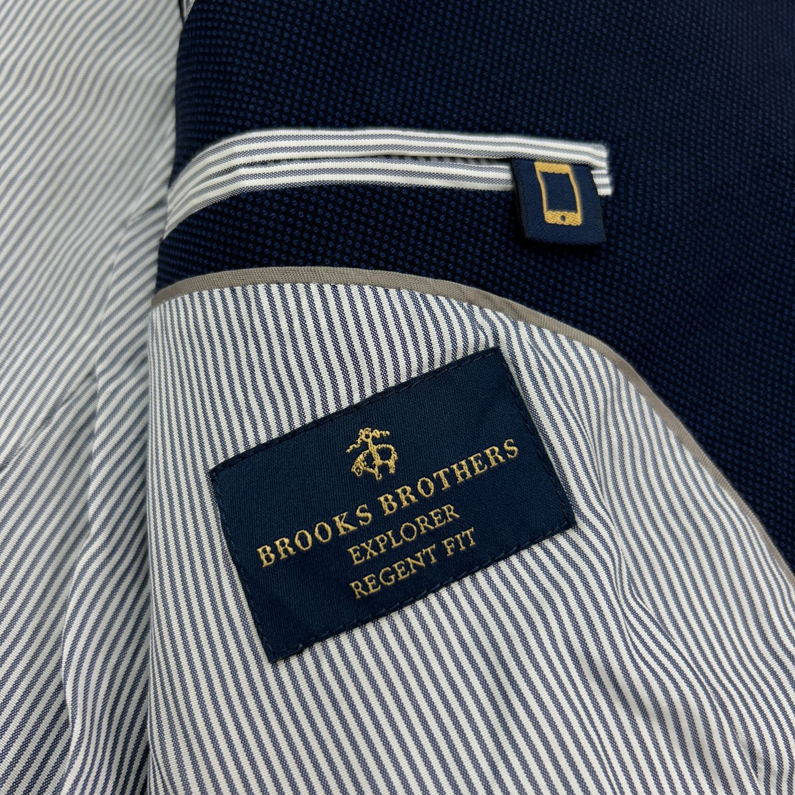 Brooks Brothers 紺ブレ explorer regent fit
