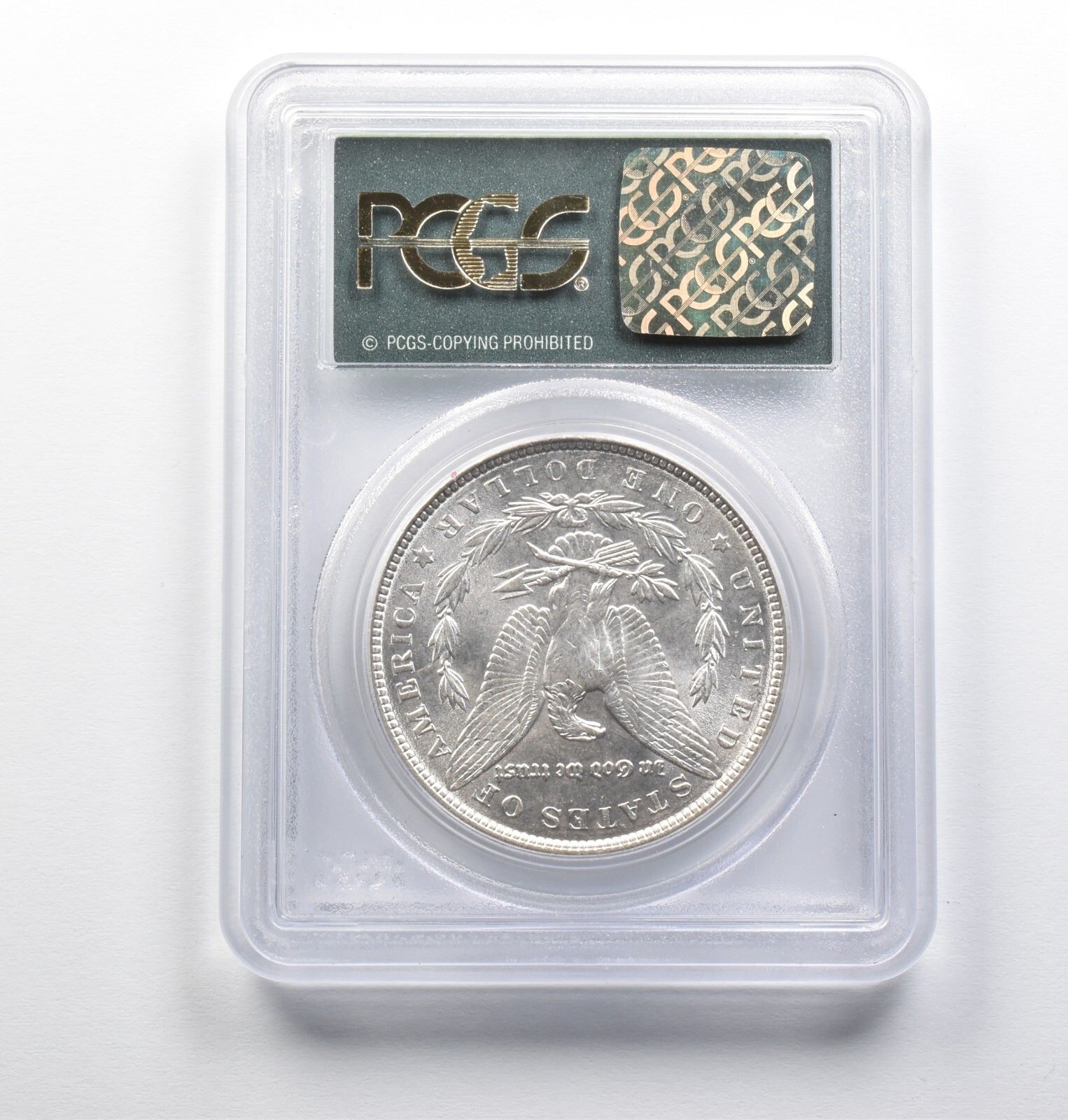 1879年 アメリカ合衆国 モルガン .900 90% 銀 1ドル硬貨 ミントマークなし 1886年 $1