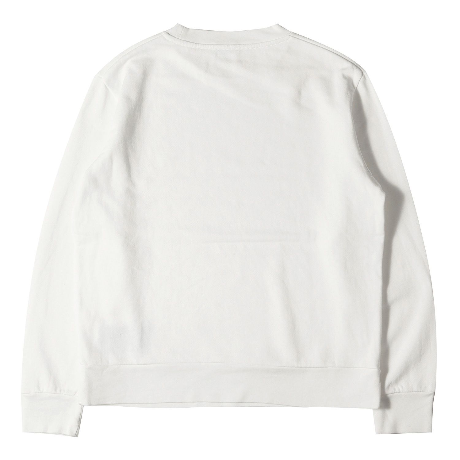 美品 MONCLER モンクレール スウェット ロゴ プリント クルーネック 