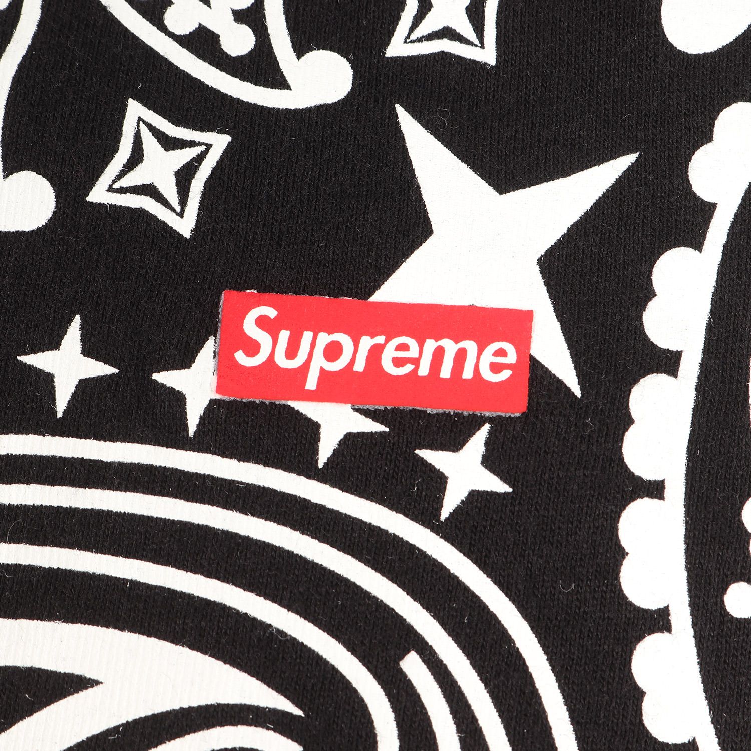 Supreme ピンク バンダナボックスロゴ 柄 Tシャツ XL Supreme バンダナ