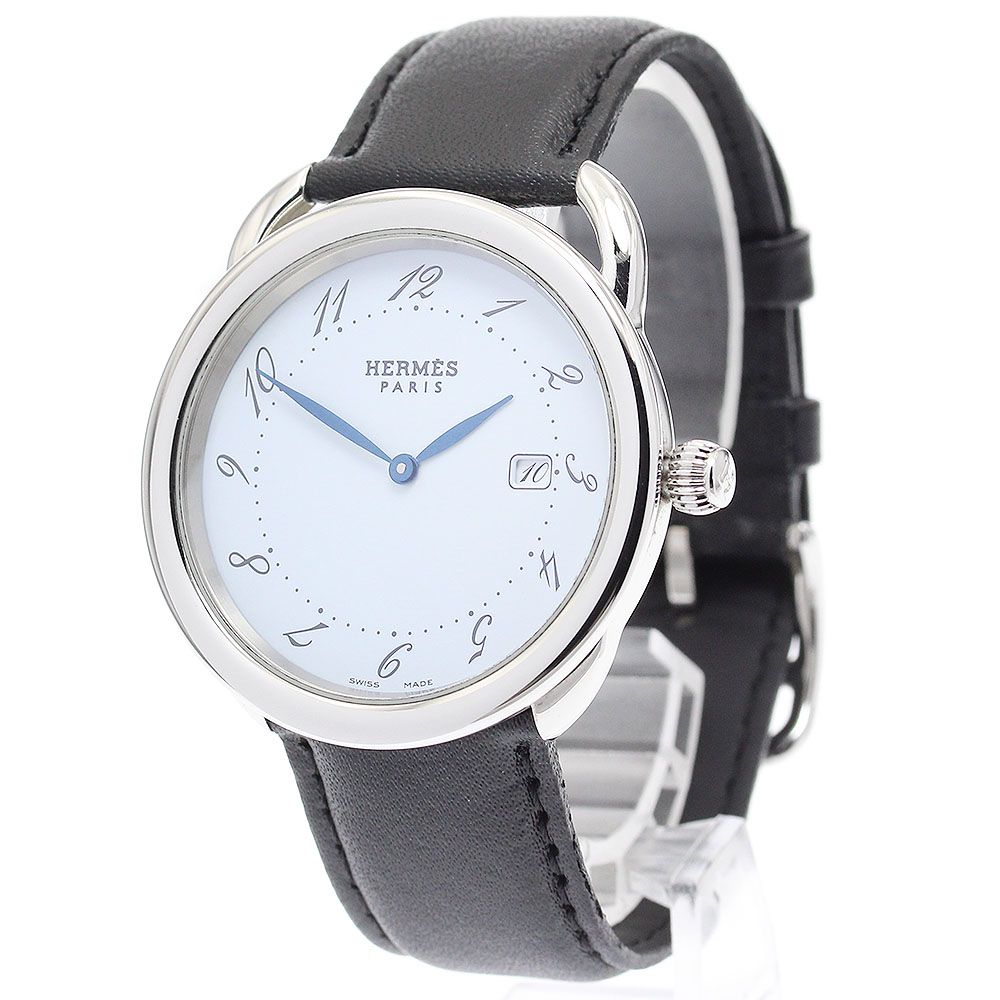 エルメス HERMES AR5.710.130 アルソー デイト クォーツ メンズ内箱  