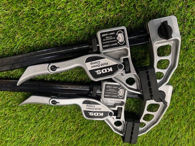 2点 バイス KDS ホールドダウンクランプ ハンドツール 大工道具 品 HRDEVELOPMENT_JP