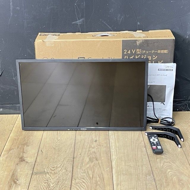 Qriom Google TV 24V型 QRH-24TL2K Amazon.co.jp: 山善 テレビ チューナーレス 液晶 24インチ