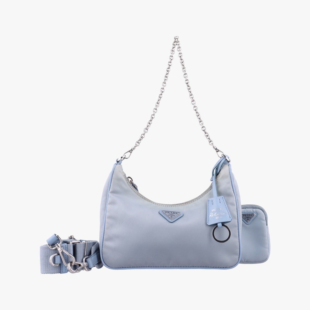 プラダPradaリエディション 2005 リナイロン ブルー ナイロン 1BH204 103