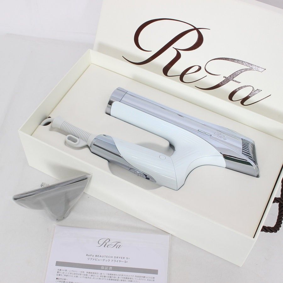 MTG ReFa BEAUTECH DRYER S RE-BC-02A ホワイト ヘアドライヤー リファビューテック ドライヤー 本体
