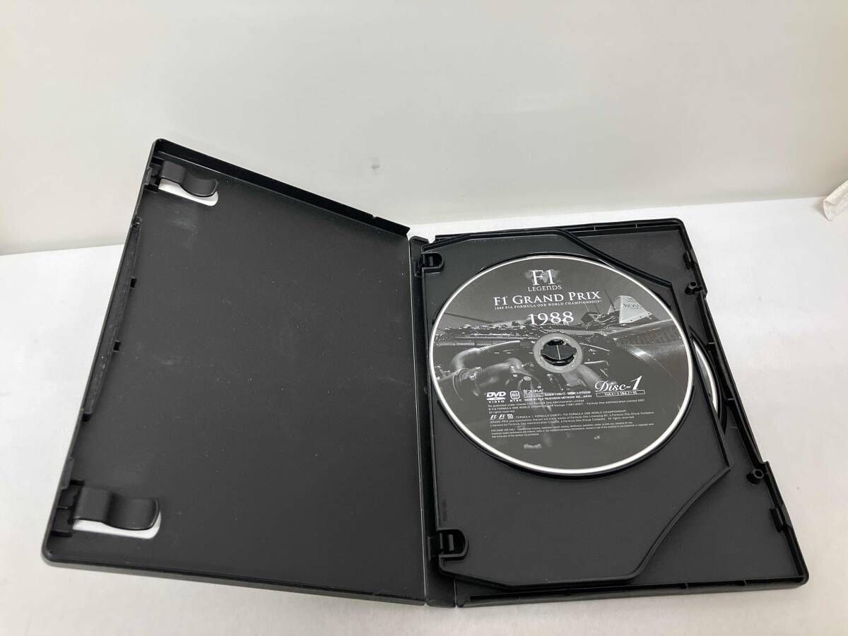 DVD 3枚組 F1 GRAND PRIX 1988 F1 LEGENDS F1 GRAND PRIX 1988〈3枚