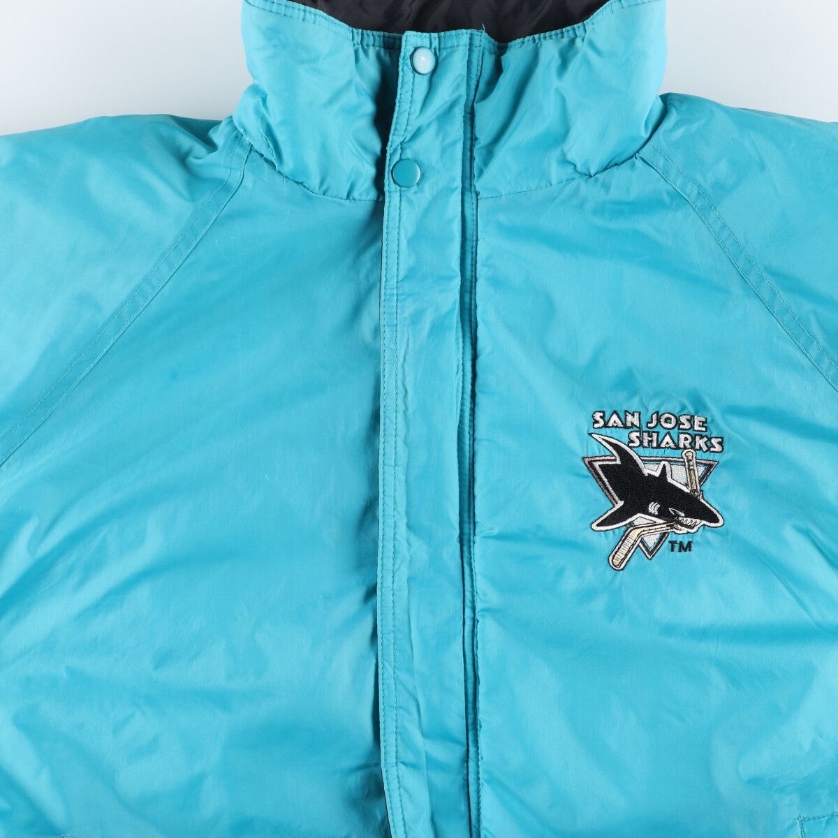 古着 COMPETITOR NHL SAN JOSE SHARKS サンノゼシャークス 中綿 