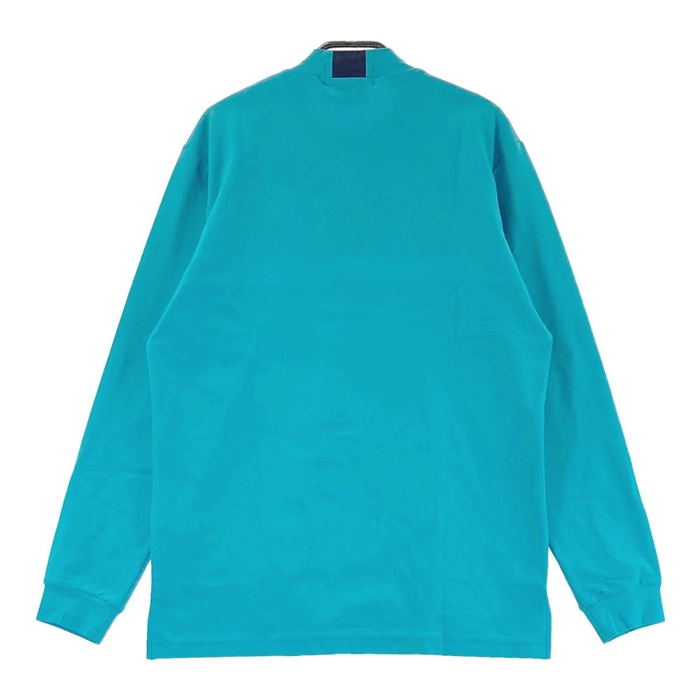 サイズ：L LE COQ GOLF ルコックゴルフ  ハイネック 長袖Tシャツ  ブルー系 [240101483356] ゴルフウェア メンズ ストスト サイズ：L LE COQ GOLF ルコックゴルフ ハイネック 長袖Tシャツ