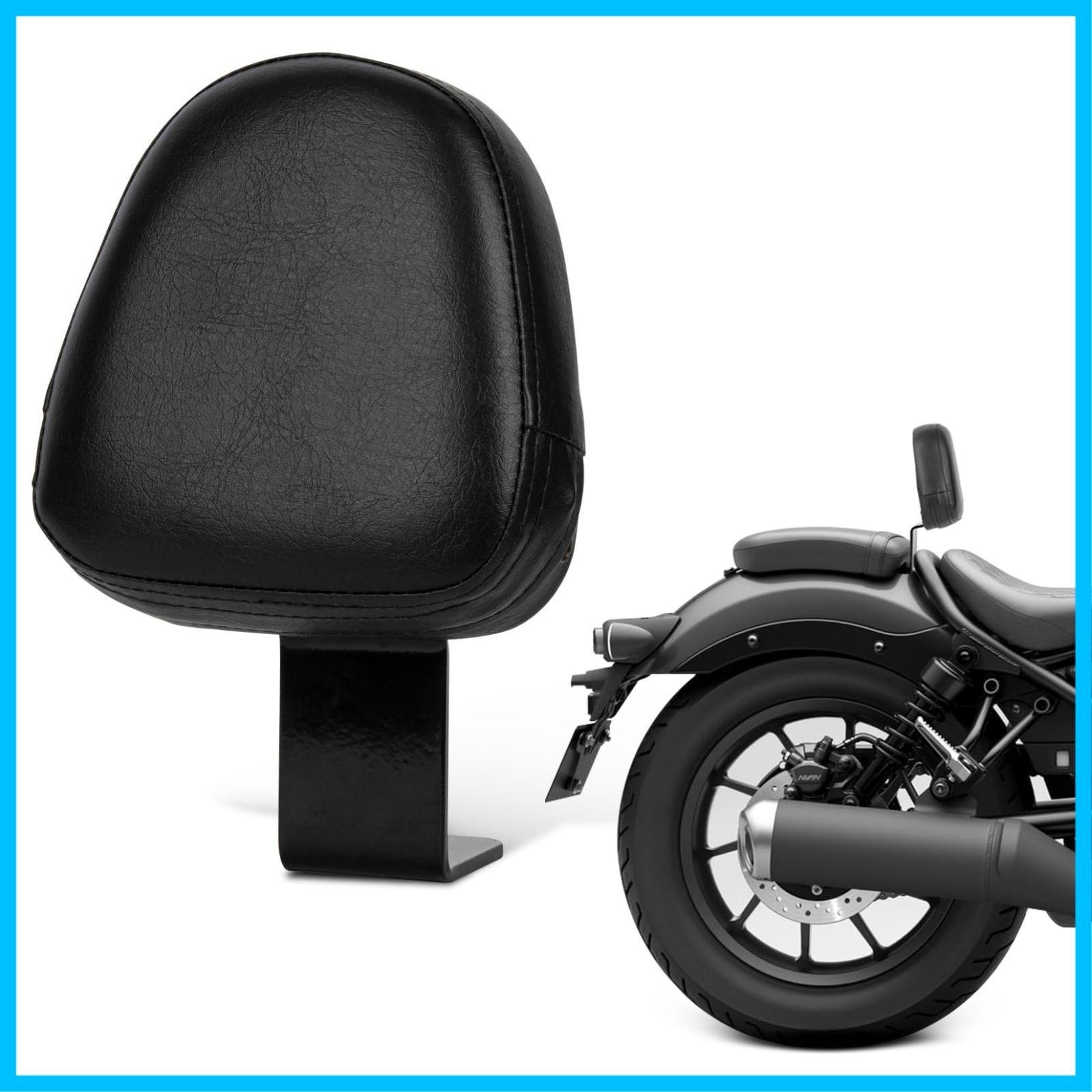 バイク 用 バックレストキット ドライバー 乗客 シシーバー