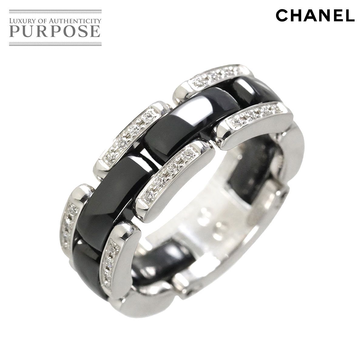 シャネル CHANEL ウルトラ #54 リング ダイヤ ミディアム K18 WG 