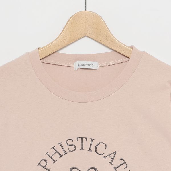 新品 Lovetoxic ラブトキシック 2024年秋冬 リボン刺繍長袖Tシャツ 新品 Lovetoxic ラブトキシック 2024年秋冬 リボン刺繍長袖Tシャツ