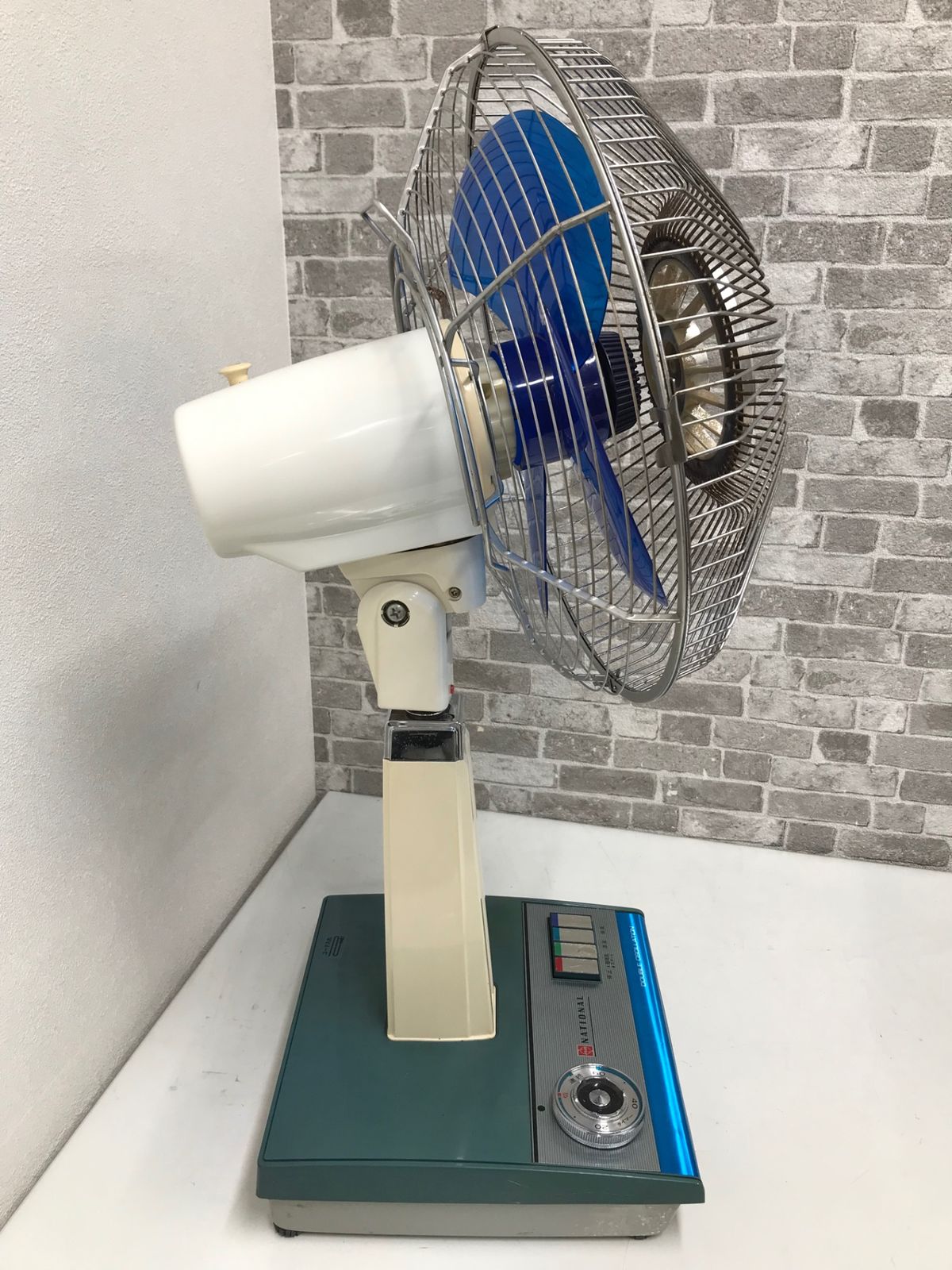 ナショナル（現パナソニック）　昭和レトロ扇風機　F-30MA「松風」 Panasonic - ナショナル 扇風機 松風 昭和レトロ f-30jzの通販