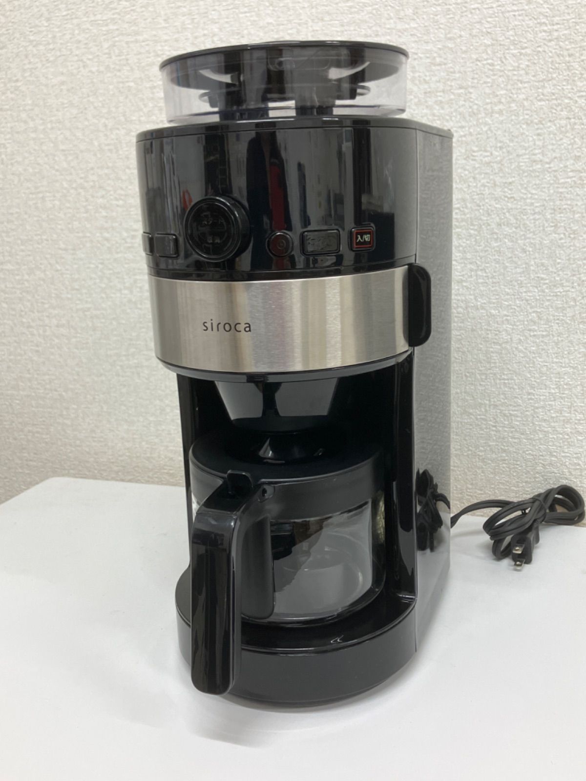siroca コーン式全自動コーヒーメーカー SC-C111 - メルカリ