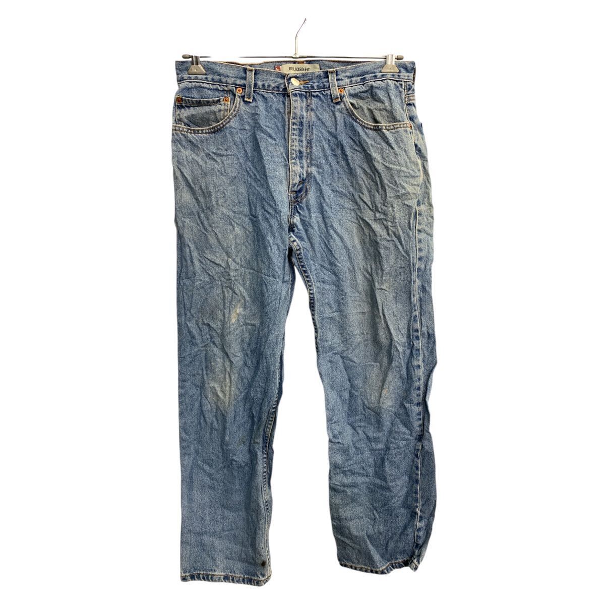 Levi's 550 デニムパンツ W34 リーバイス リラックスフィット ブルー コットン 古着卸 アメリカ仕入 2503-683