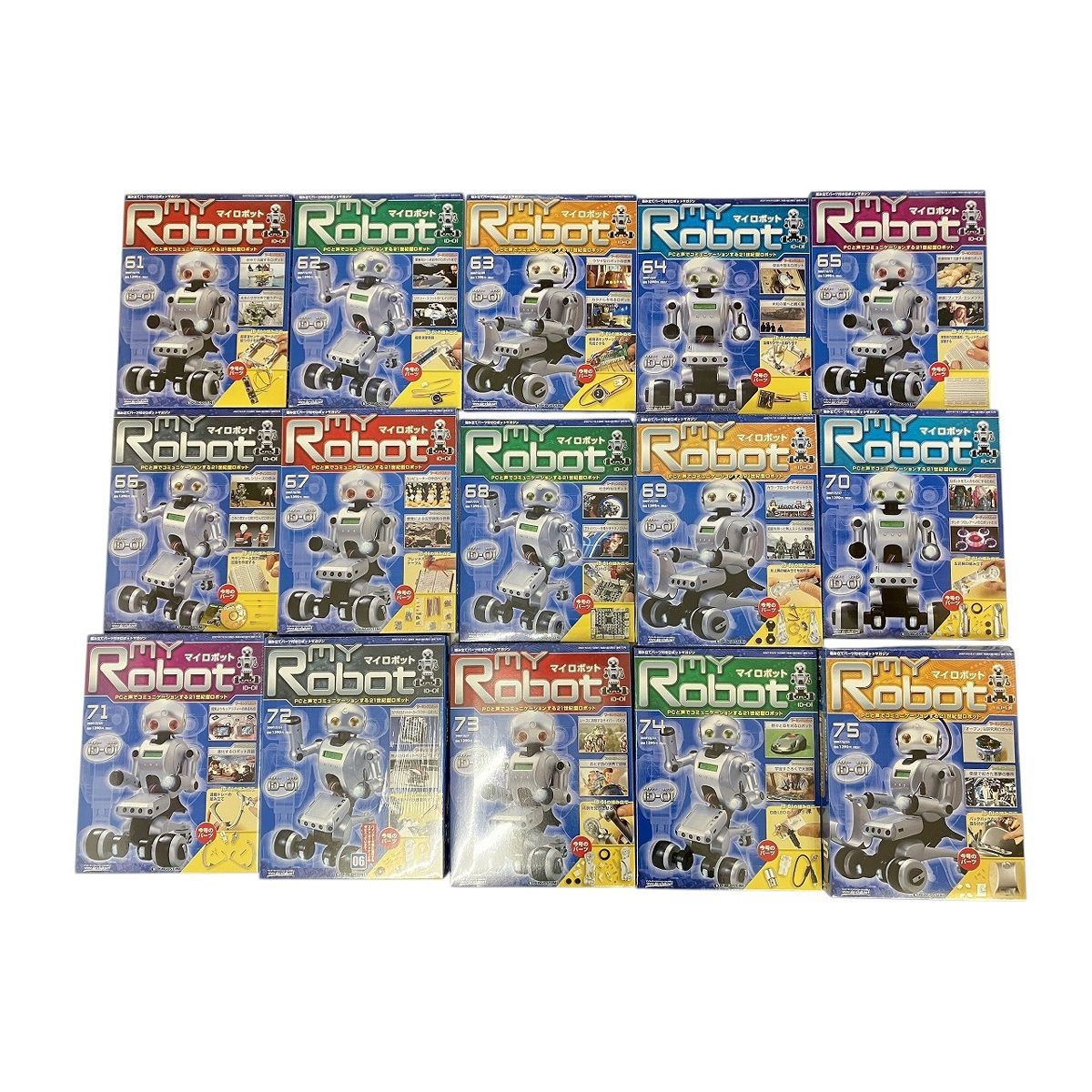  De 週刊 my Robot 2006年創刊 全90巻 あり 未組立 デアゴスティーニ マイロボット 趣味 雑誌