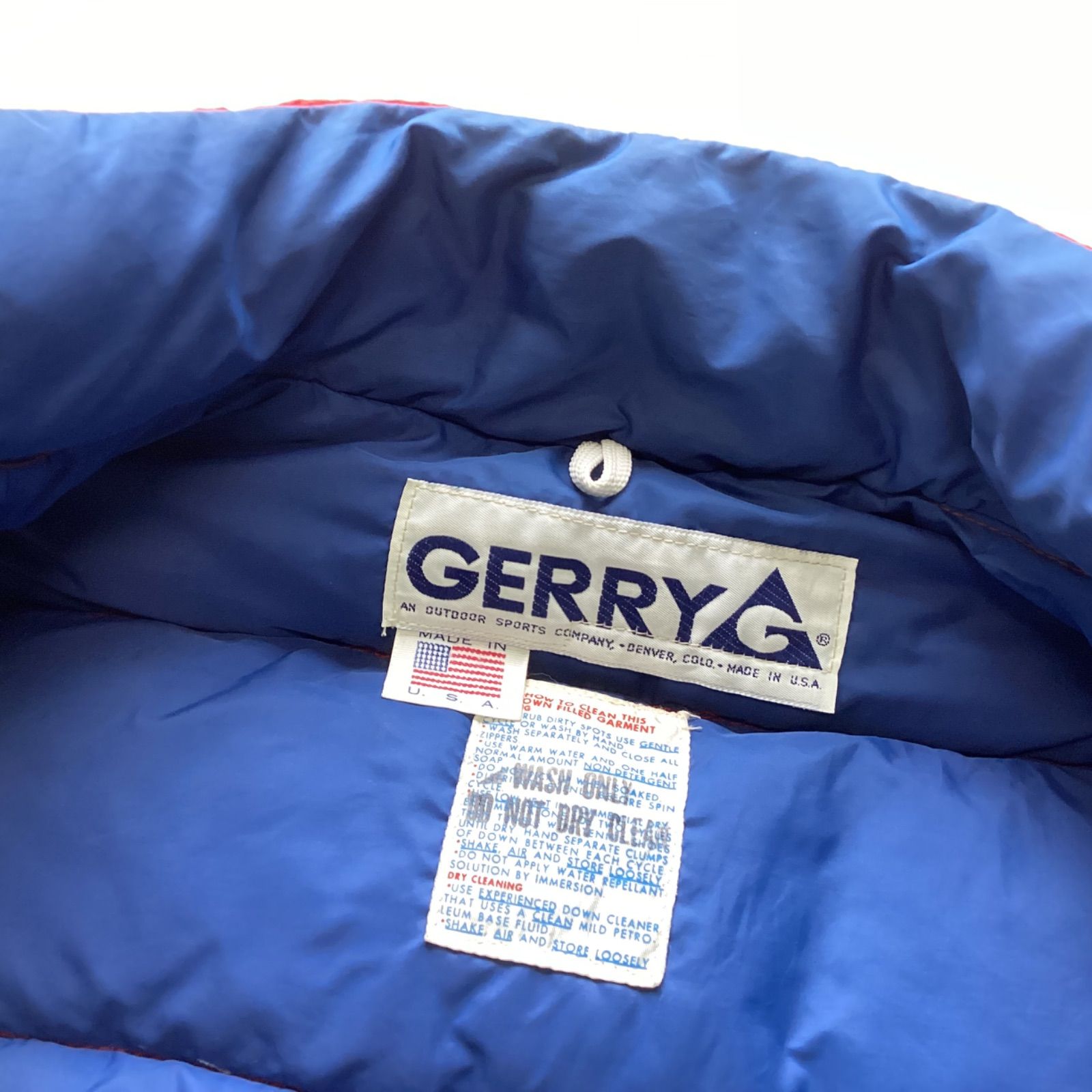 GERRY ジェリー 1970s〜 MADE IN U.S.A. スエード切り替えダウン