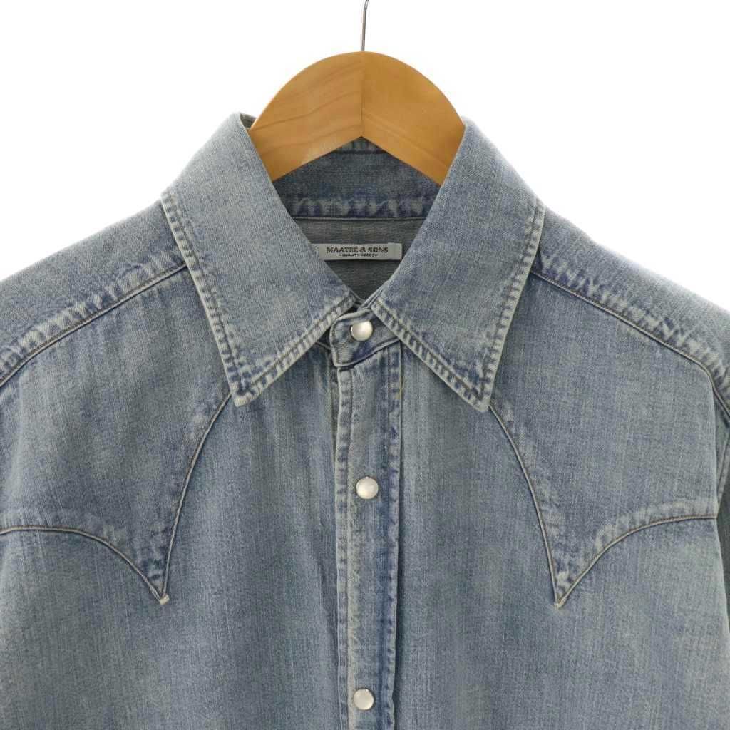 マーティーアンドサンズ MAATEE&SONS 24AW WESTERN デニム