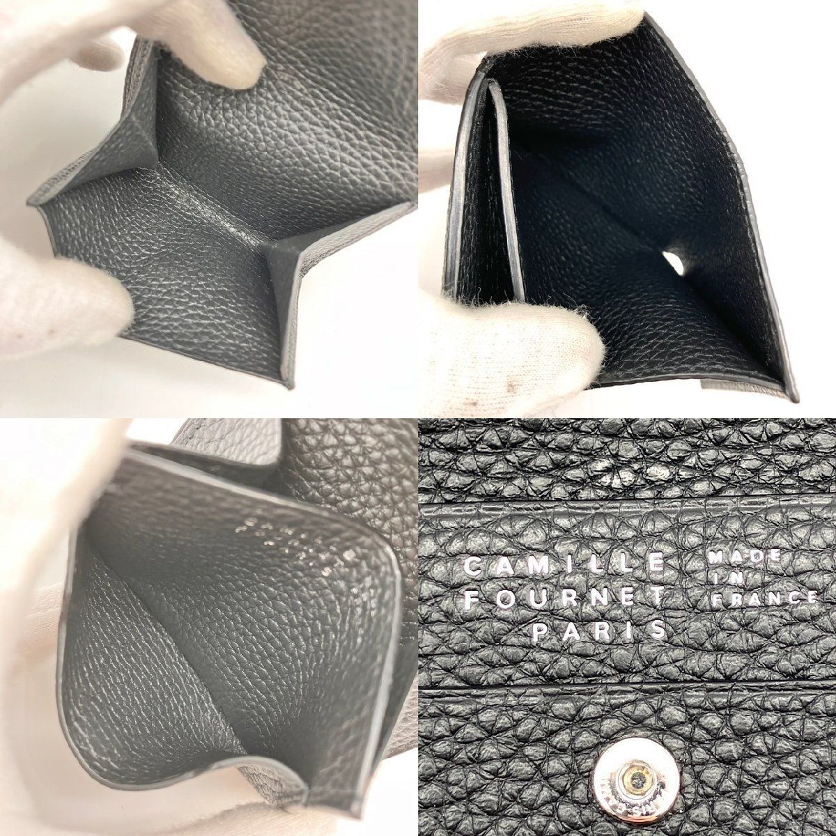 未使用品◇カミーユ フォルネ CAMILLE FOURNET レザー コイン