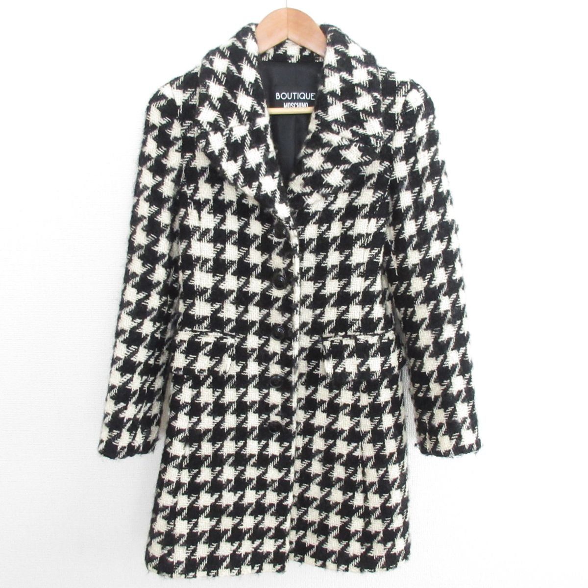 モスキーノアウター千鳥格子MOSCHINO