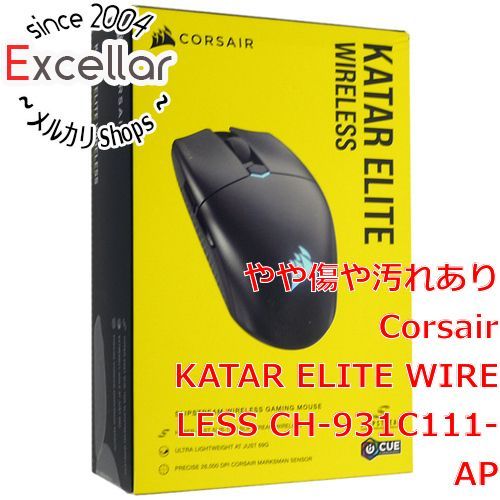 bn:5] Corsair ゲーミングマウス KATAR ELITE WIRELESS CH-931C111-AP