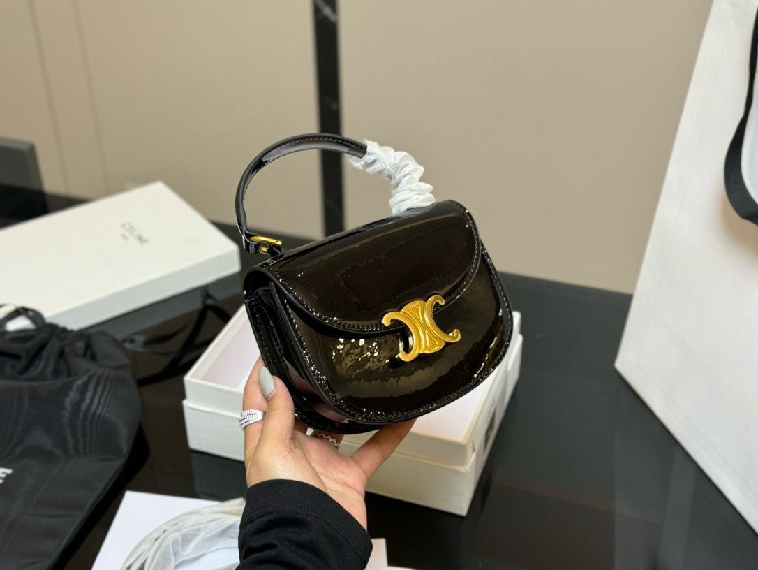Celine] ベサス トリオンフ ミニバッグ - 専用ボックス付き