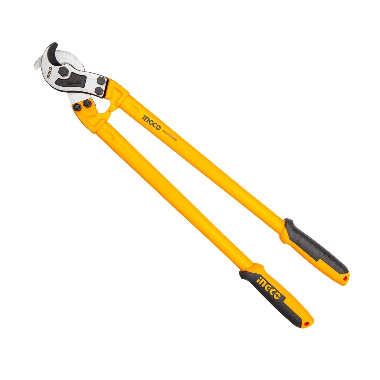 ニッパー 電工 かっさ 銅線 ワイヤーカッター 番線カッター 全長61ＣＭ モールカッター ケーブルカッター 鉄筋カッター INGCO HCCB0124