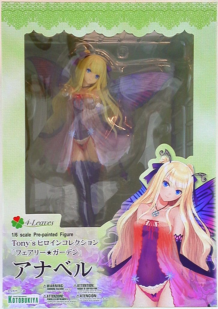 コトブキヤ 4-Leaves Tony s ヒロインコレクション フェアリー ガーデン アナベル 箱小イタミ