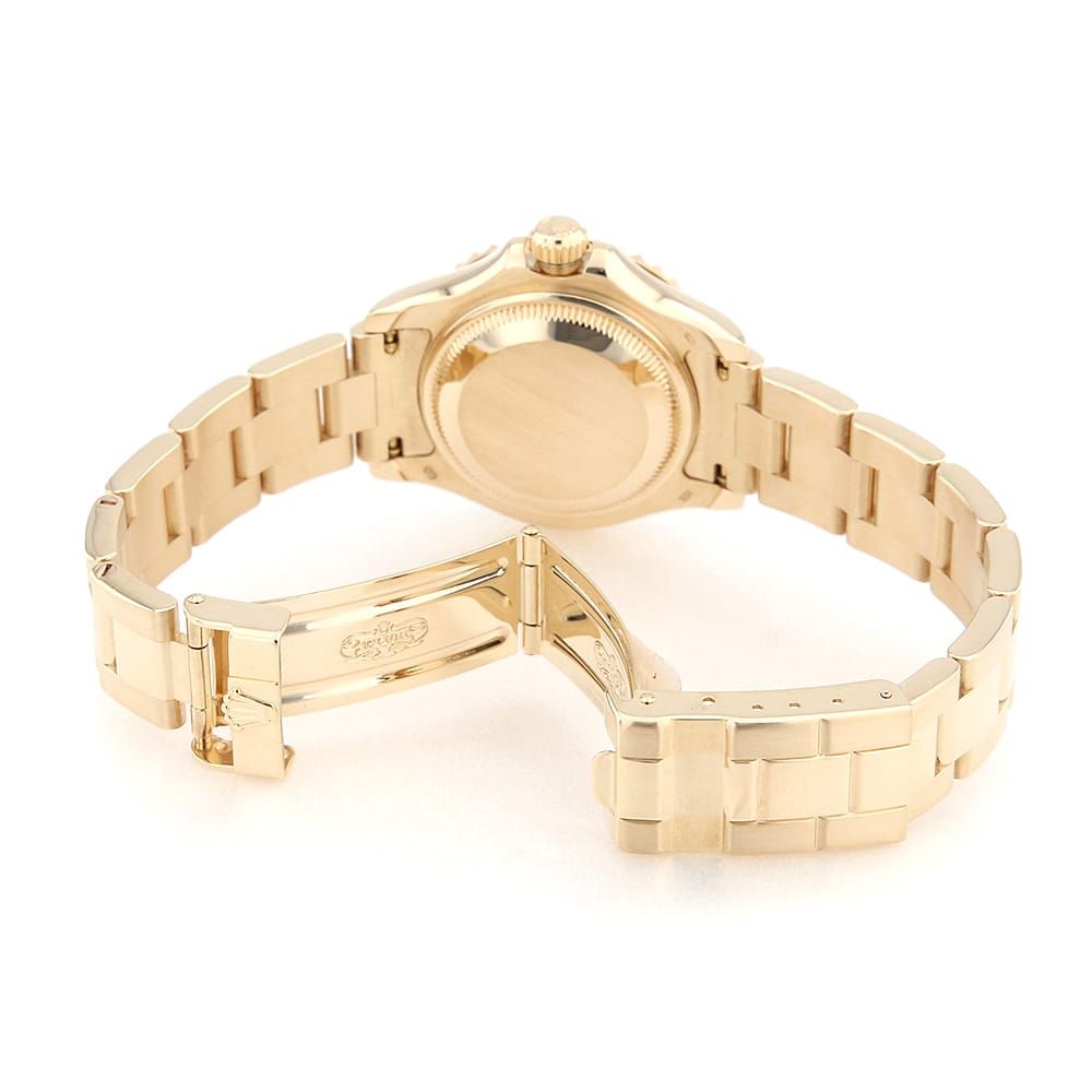 ロレックス ヨットマスター 8Pダイヤ/3Pサファイア 69628NGS ホワイトシェル W番 レディース 中古 腕時計 ROLEX（ロレックス） ヨットマスター 8Pダイヤ 3Pサファイア 69628NGS